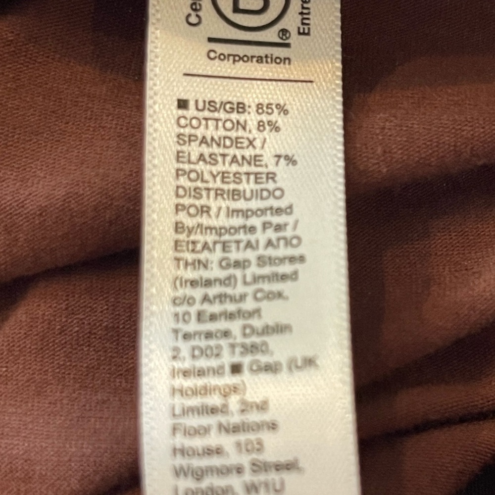 Athleta Outbound Chocolate Brown V-Neck Long Sleeve Ruched Tee, Athleisure, XS - Picture 8 of 16